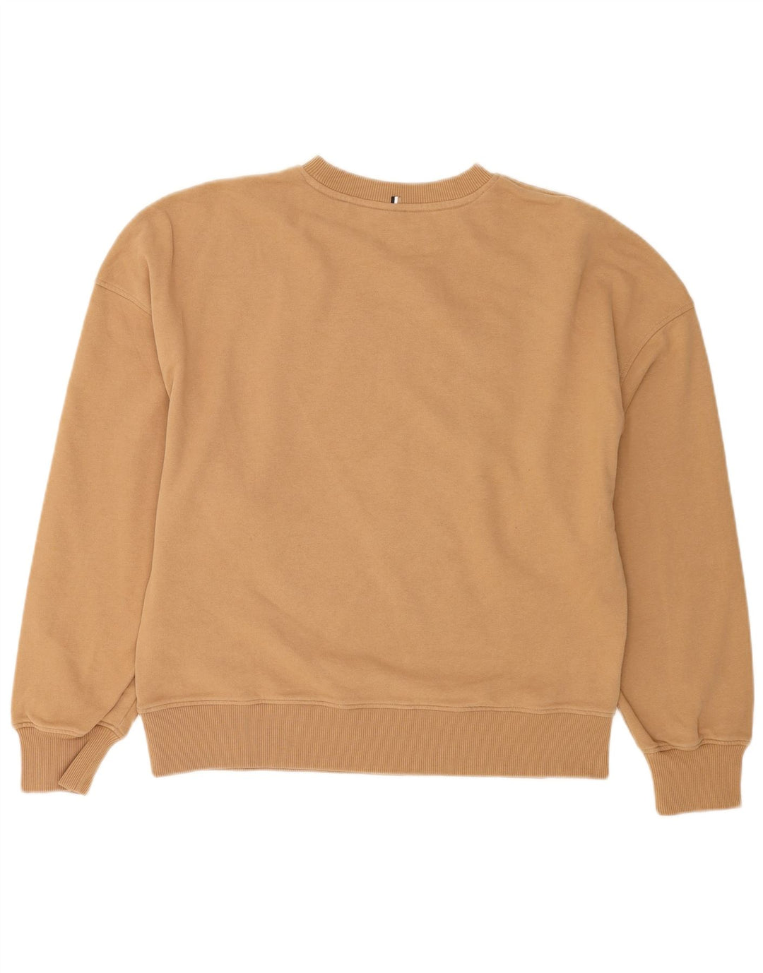 Hugo Boss Herren-Sweatshirt mit Grafik, groß, beige Baumwolle
