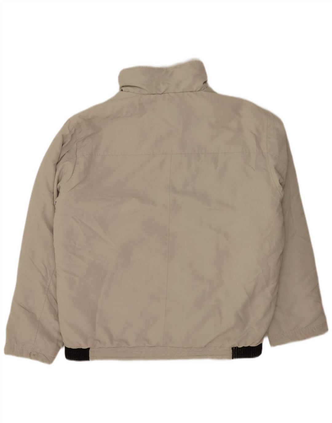 Vintage Herren Bomberjacke UK 42 XL Beige Colourblock Polyester