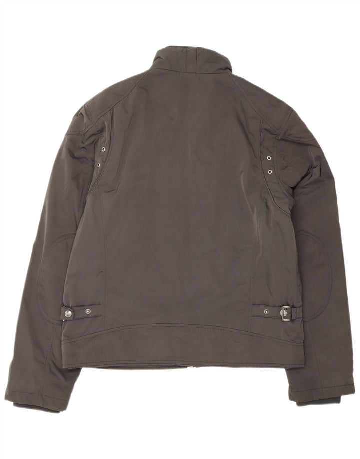 Zara Herren Windjacke UK 40 Large Schwarz Polyester