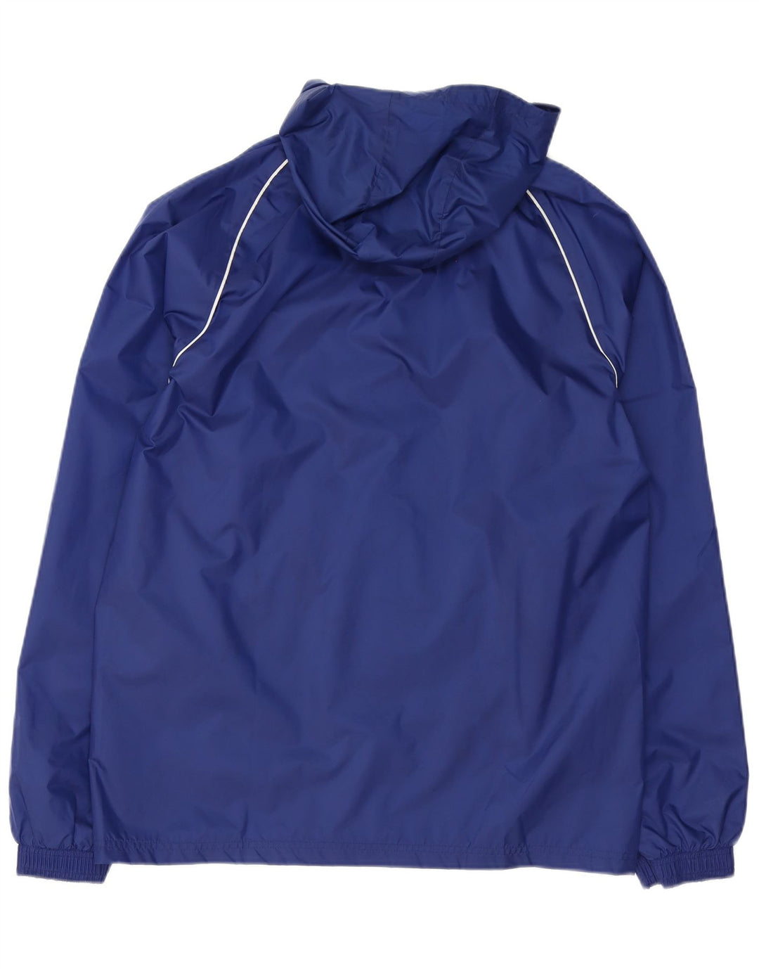 Adidas Herren Graphic Hooded Rain Jacket UK 38 Medium Marineblau Polyester