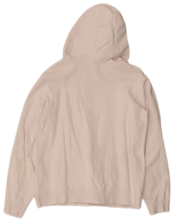 CHAMPION Kapuzenpullover mit Grafik für Mädchen, 11–12 Jahre, Größe L, weiße Baumwolle