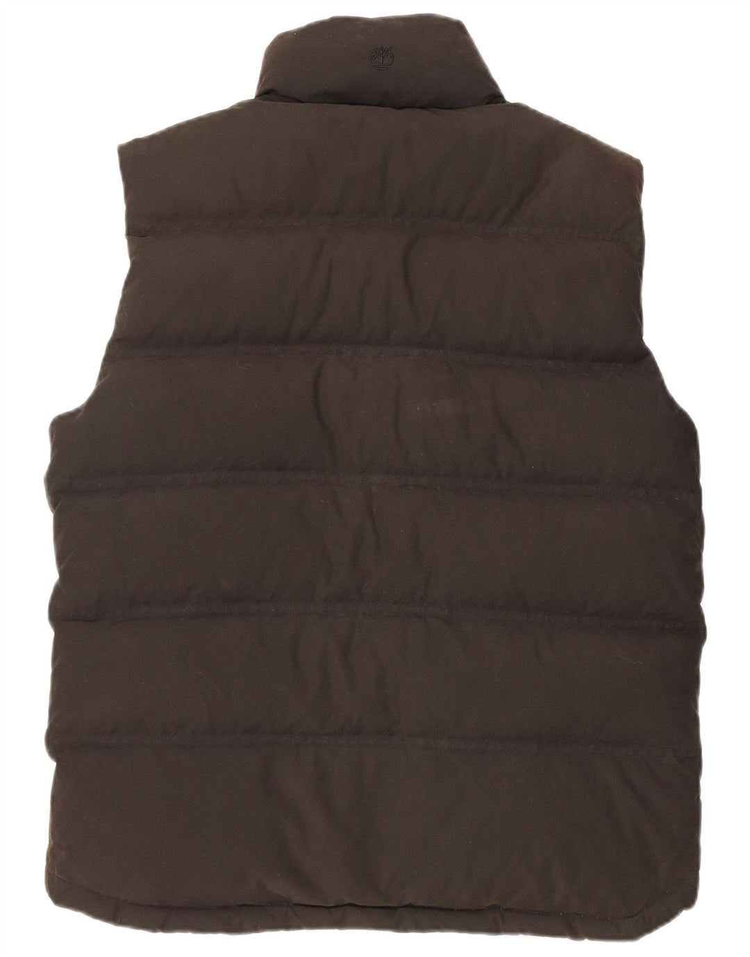 Timberland Herren Wattierte Weste UK 36 Small Schwarz Baumwolle