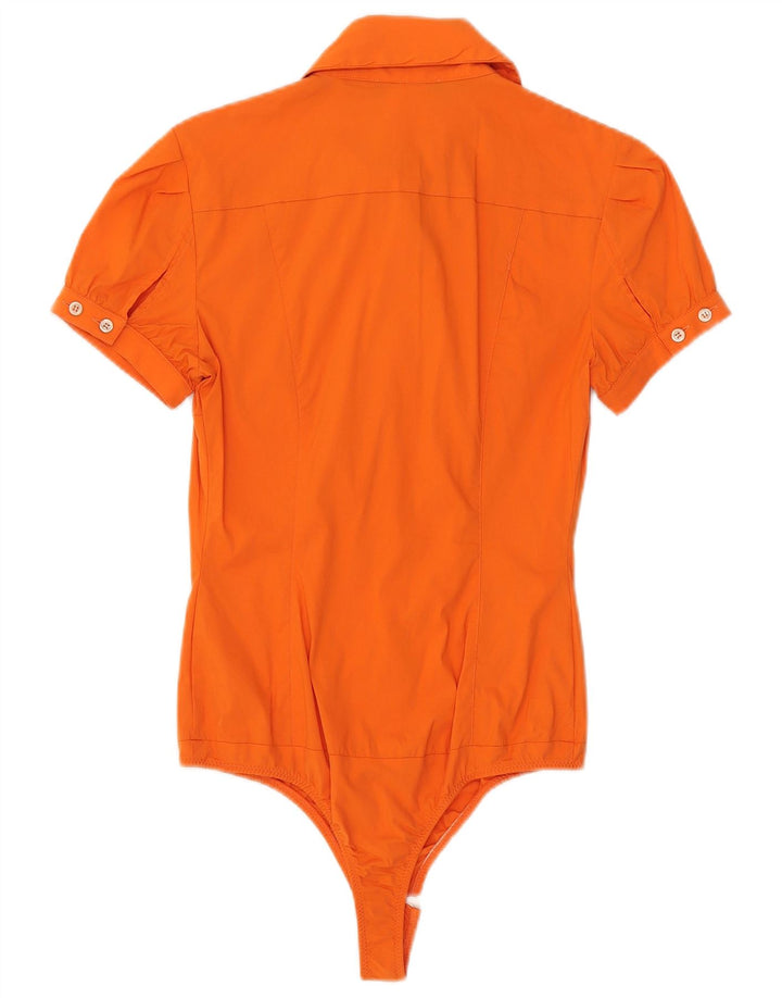 PATRIZIA PEPE Damen-Body IT 42 Mittelorange Baumwolle