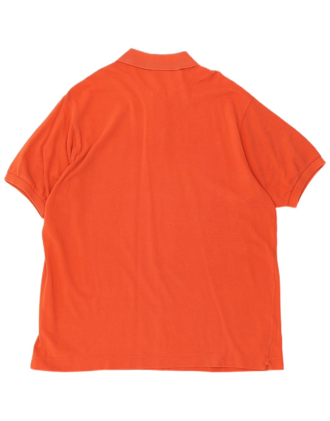 Lacoste Herren Poloshirt Größe 6 XL Orange Baumwolle