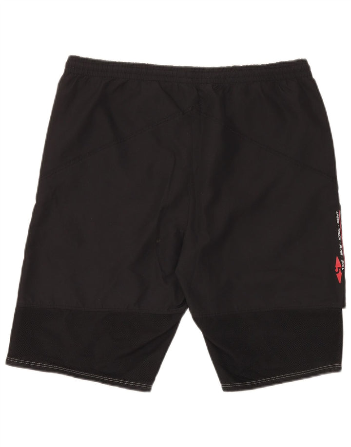 UMBRO Herren Graphic Sport Shorts Mittelschwarz Farbblock