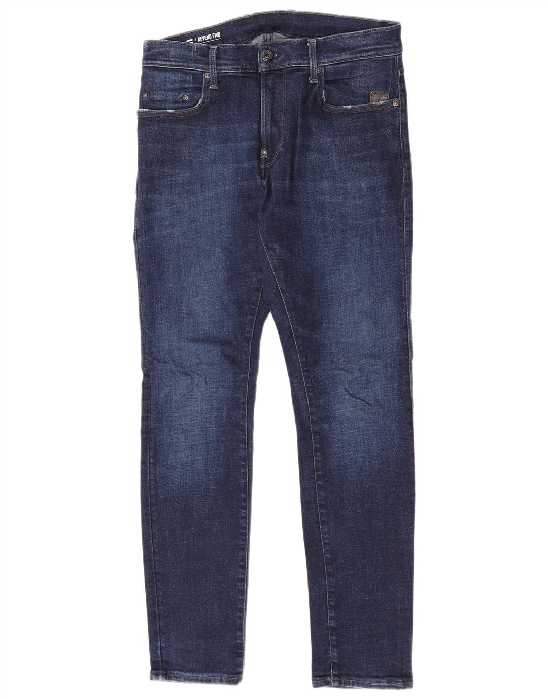 G-Star Herren Revend Slim Jeans W32 L32 Blaue Baumwolle