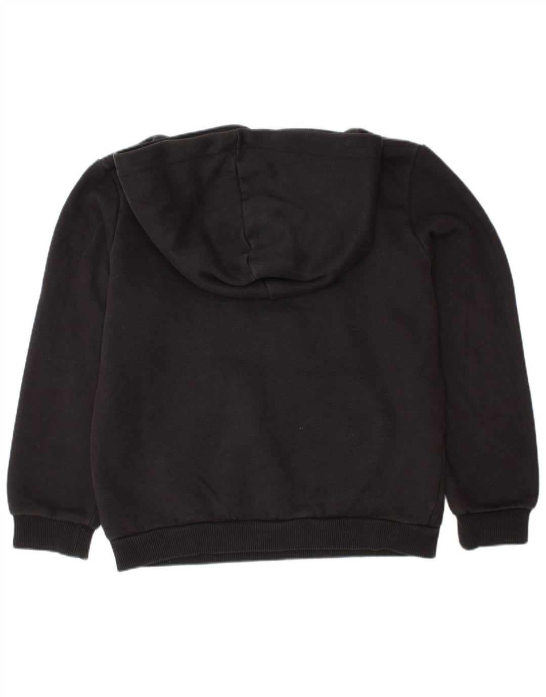 PUMA Jungen Graphic Hoodie Pullover 7–8 Jahre, schwarze Baumwolle