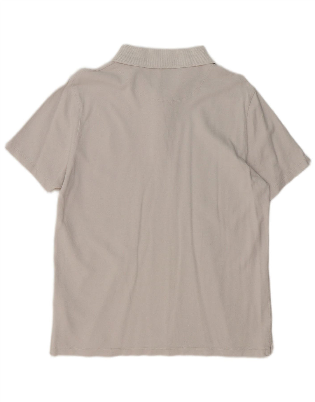 LYLE & SCOTT Herren-Poloshirt, groß, cremefarbene Baumwolle