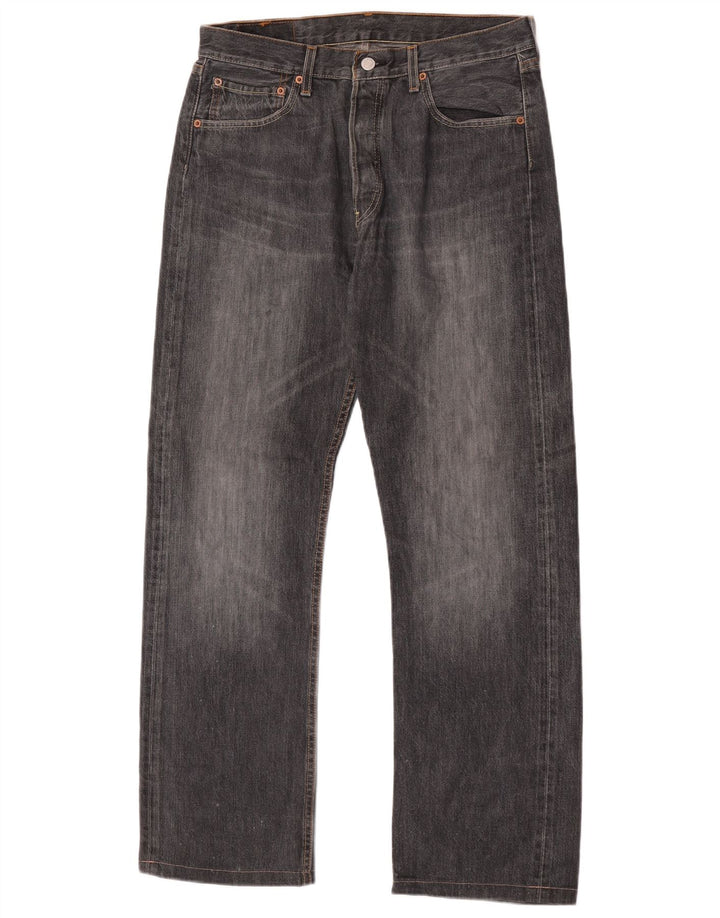 Levi's Herren 501 Straight Jeans W33 L30 Grau