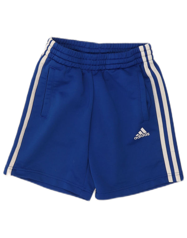 ADIDAS Sportshorts für Jungen, 9–10 Jahre, blaues Polyester