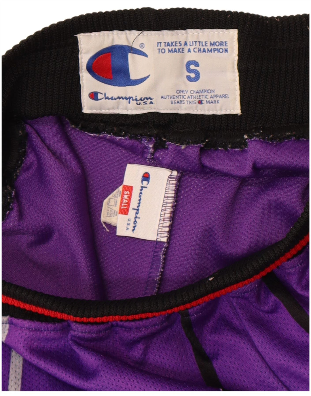 Champion Herren Mitchell&Ness NBA Los Toronto Raptors Shorts Small Lila