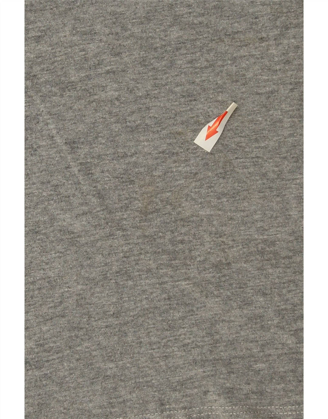Rab Herren Grafik-T-Shirt-Oberteil aus mittelgrau gesprenkelter Baumwolle