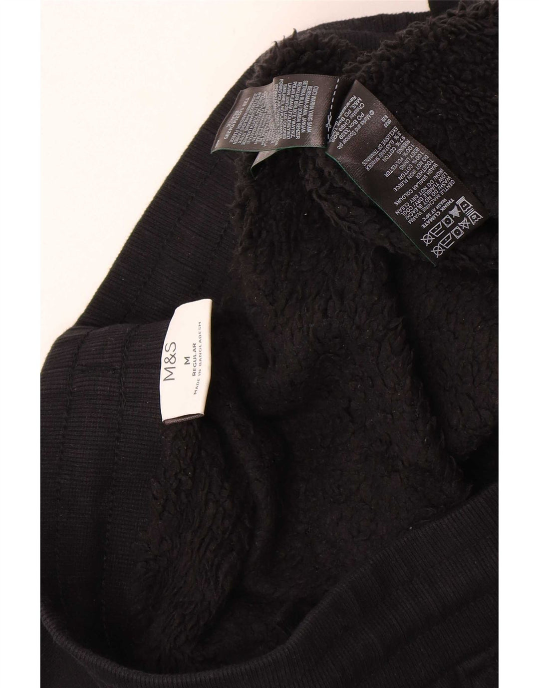 Marks & Spencer Herren-Trainingshose, Jogginghose, mittelschwarz, Baumwolle