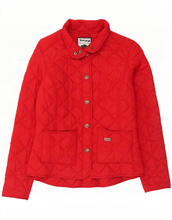 Toggi Damen Steppjacke UK 10 Small Rot Polyester