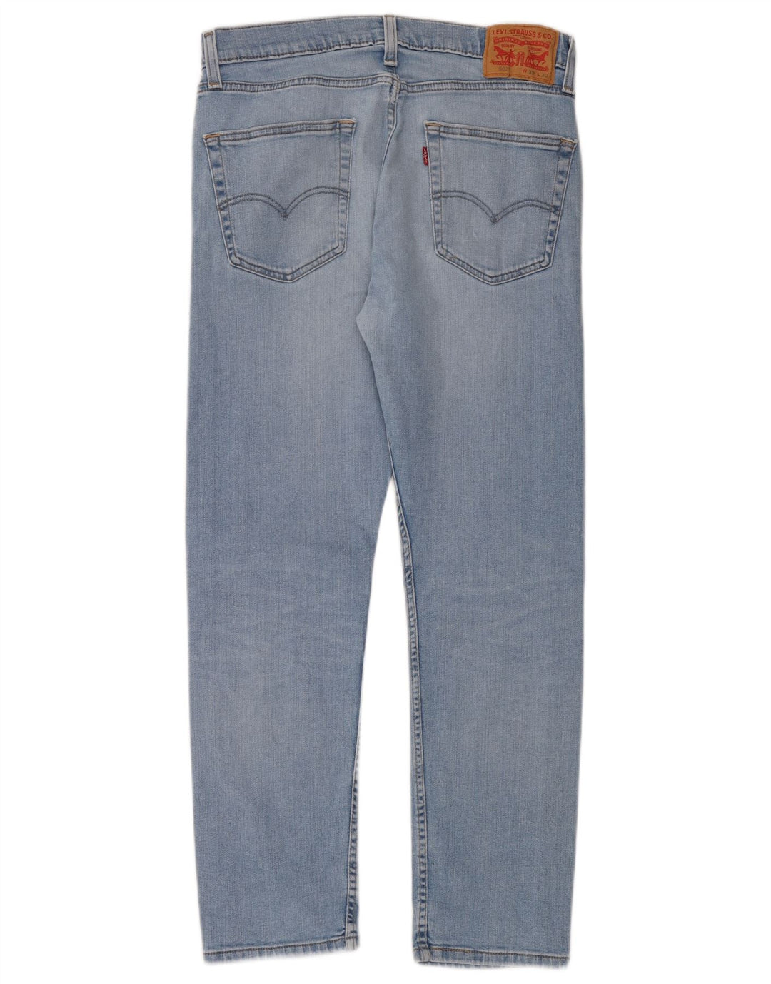 Levi's Herren 502 Tapered Jeans W32 L30 Blaue Baumwolle