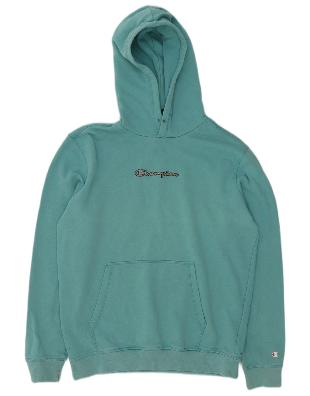 CHAMPION Herren-Kapuzenpullover, groß, aus blauer Baumwolle