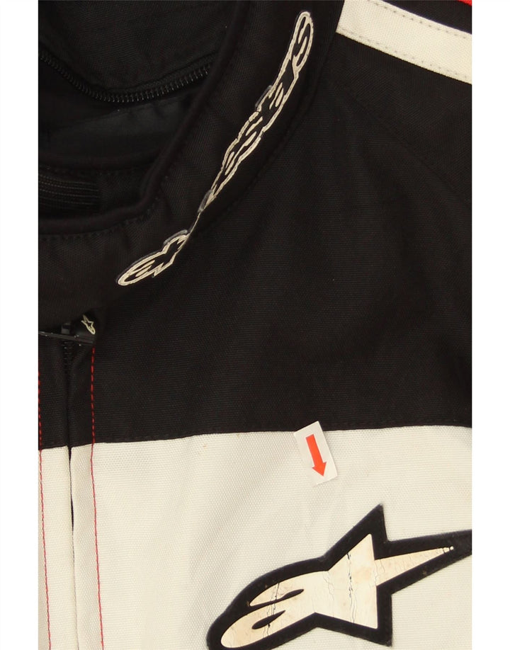 Alpinestars Herren Graphic Racer Jacke UK 42 XL Rot Colourblock Polyester