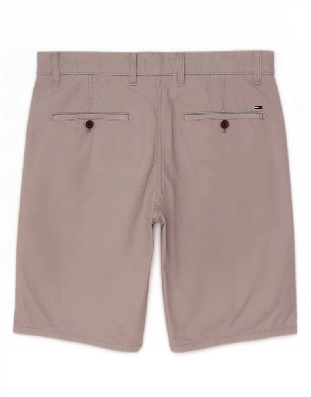 Tommy Hilfiger Herren Chinoshorts W31 mittelgraue Baumwolle