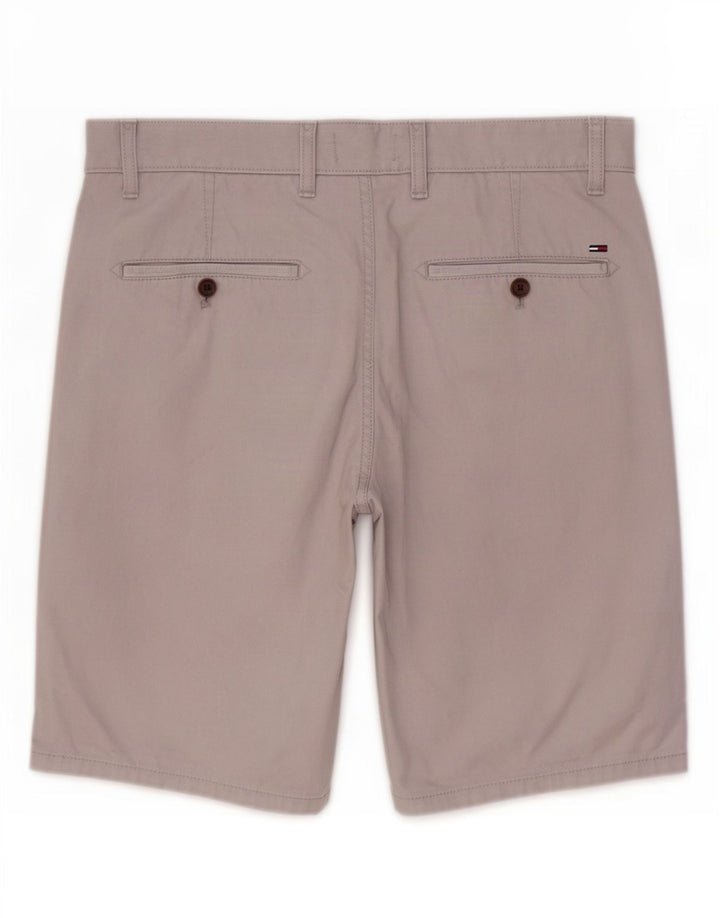 Tommy Hilfiger Herren Chinoshorts W31 mittelgraue Baumwolle
