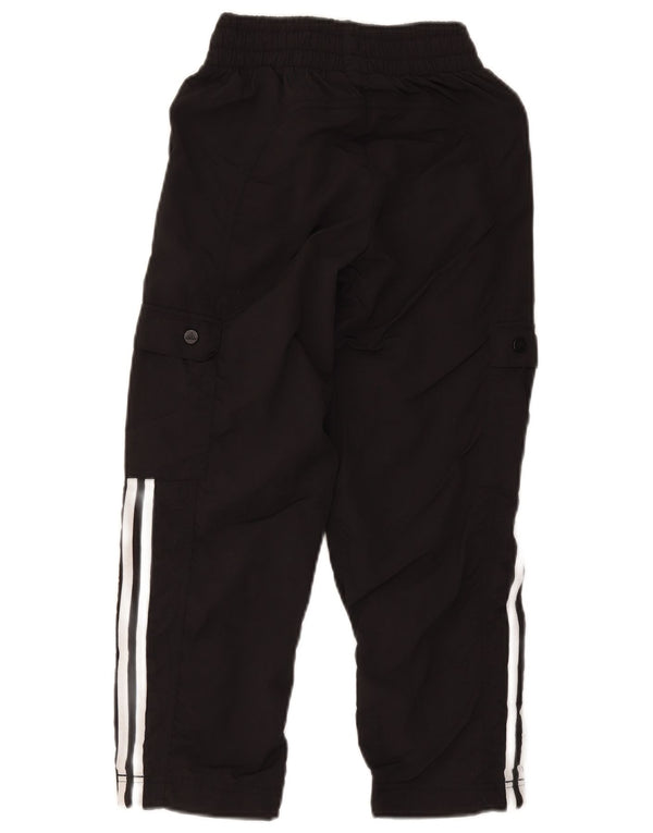 Adidas Mädchen-Trainingshose, Jogginghose, 9–10 Jahre, schwarzes Polyamid