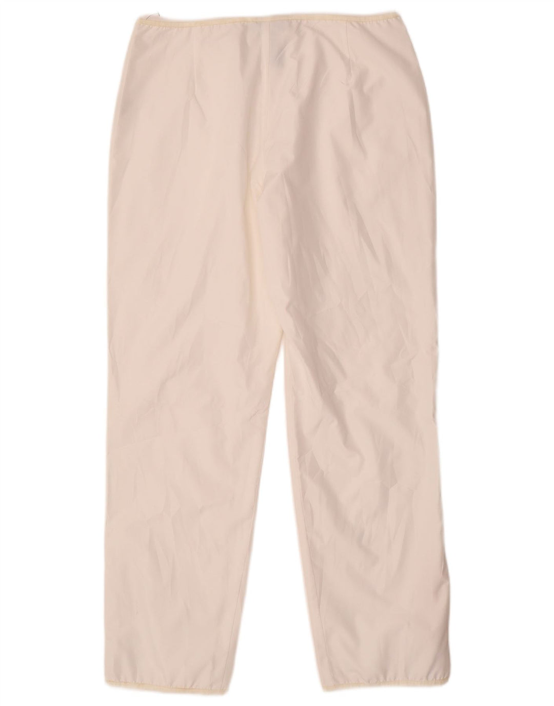 Gerade Damen-Freizeithose von Dkny, Größe M, W30, L28, Weiß, Polyester