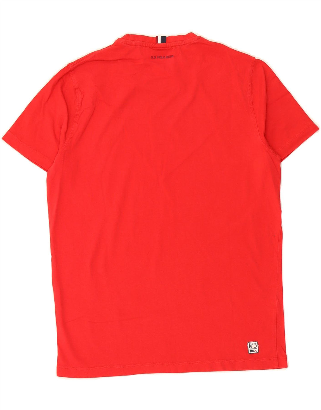U.S. POLO ASSN. Mens T-Shirt Top Small Red Cotton Vintage U.S. Polo Assn. and Second-Hand U.S. Polo Assn. from Messina Hembry 