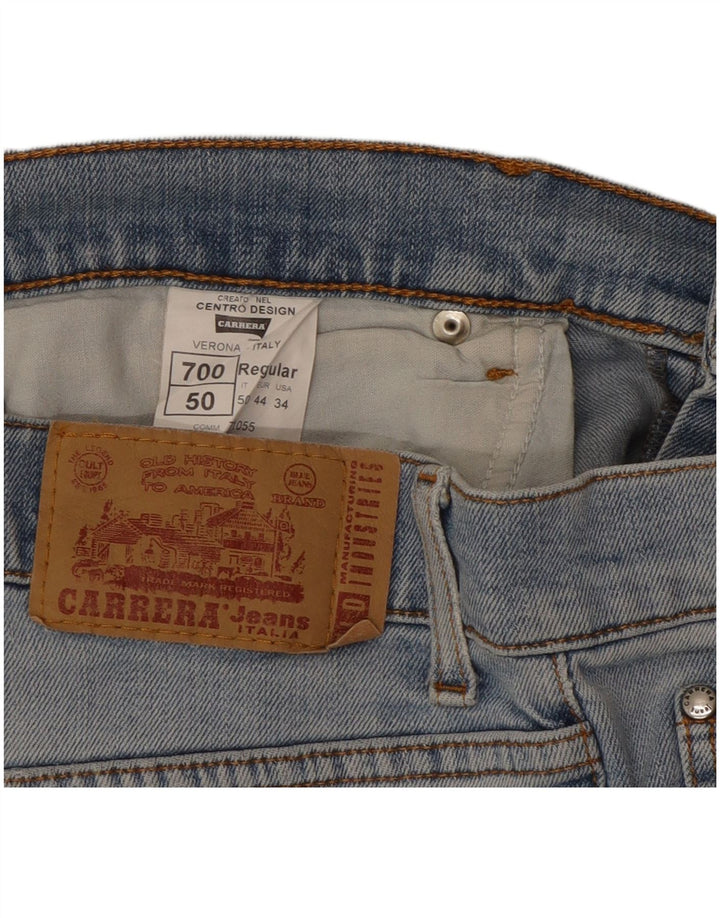 Carrera Herren 700 Denim Shorts IT 50 Large W34 Blaue Baumwolle