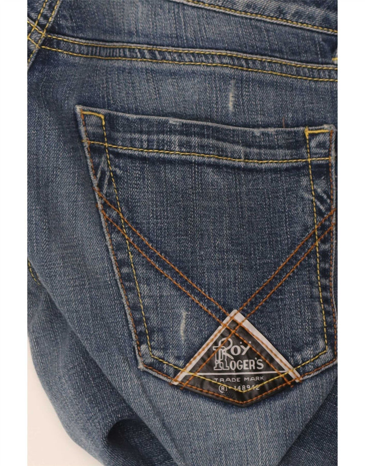 Roy Rogers Damen Seven Bell Slim Jeans W27 L29 Blau