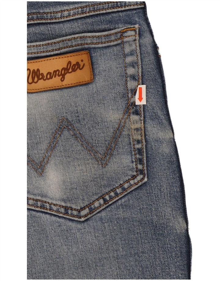Wrangler Herren Texas Straight Jeans W32 L30 Blaue Baumwolle