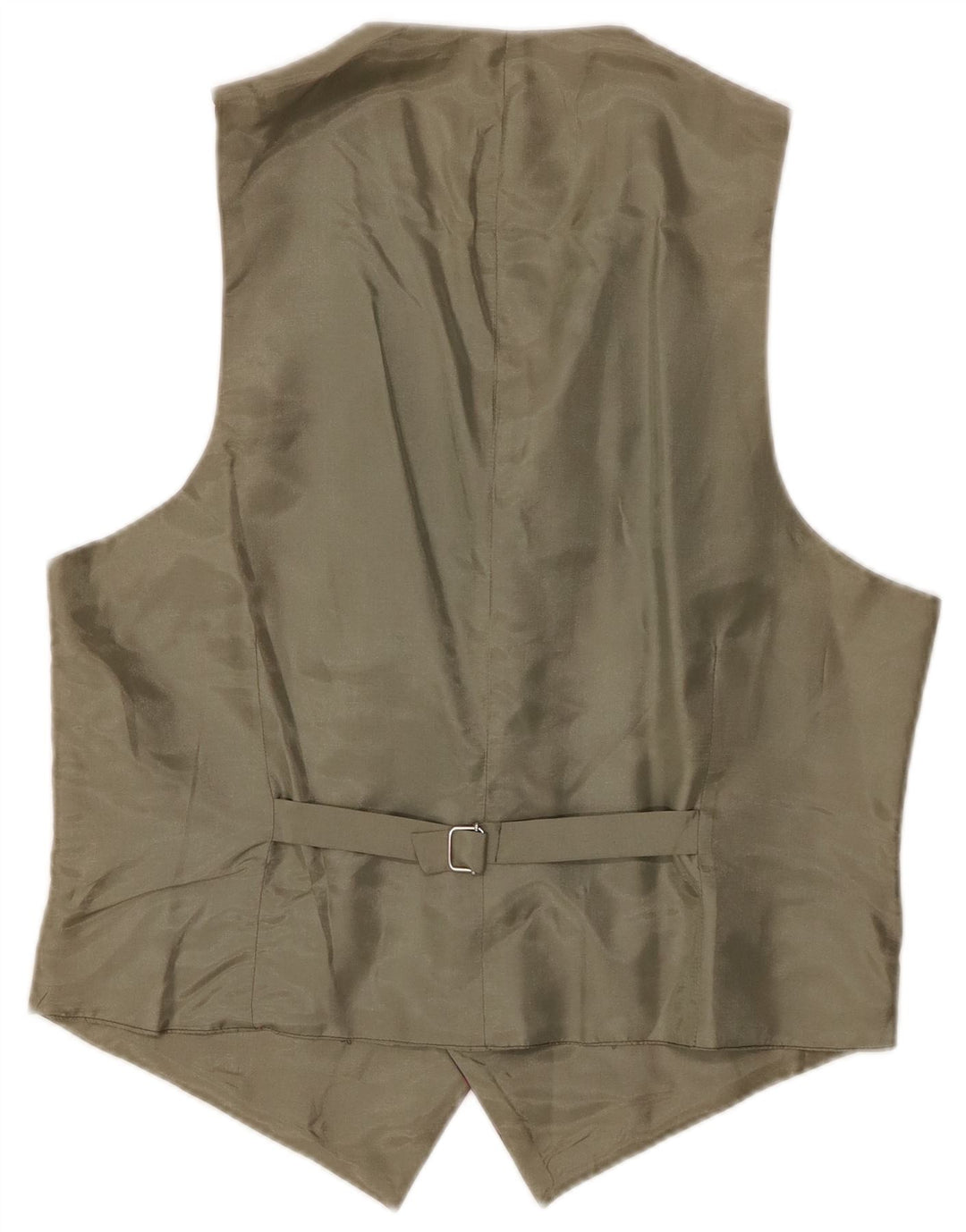 VINTAGE Herren Weste Großes rot kariertes Polyester