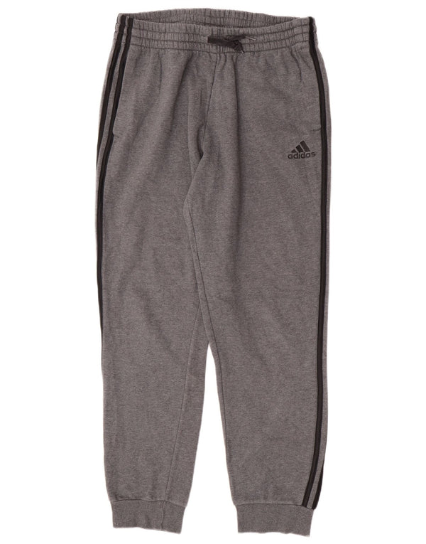 Adidas Herren Trainingshose Jogger Große graue Baumwolle