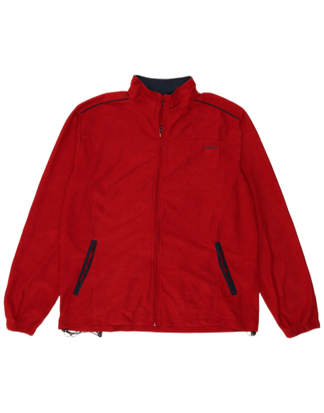 Brugi Herren Fleecejacke UK 42 XL Rot Polyester