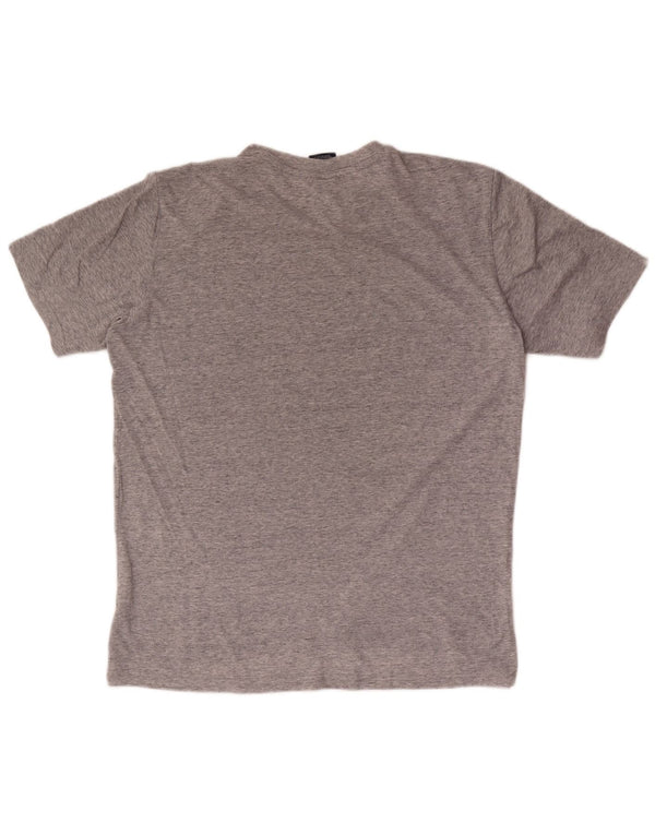 Champion Herren T-Shirt Top XL Grau gefleckte Baumwolle