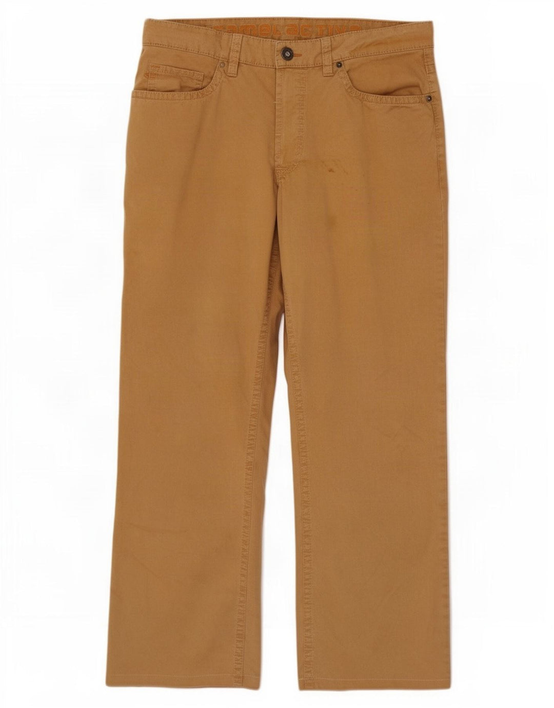 Camel Active Herren-Freizeithose, gerade, W34, L29, Beige, Baumwolle