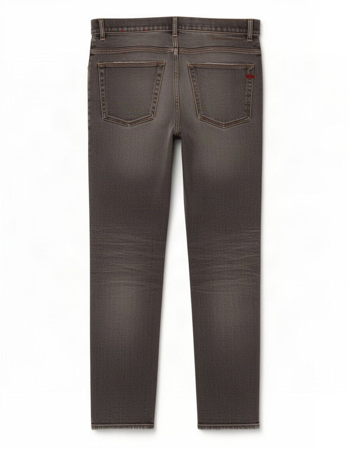Diesel Herren Distressed Slim Jeans W32 L28 Graue Baumwolle