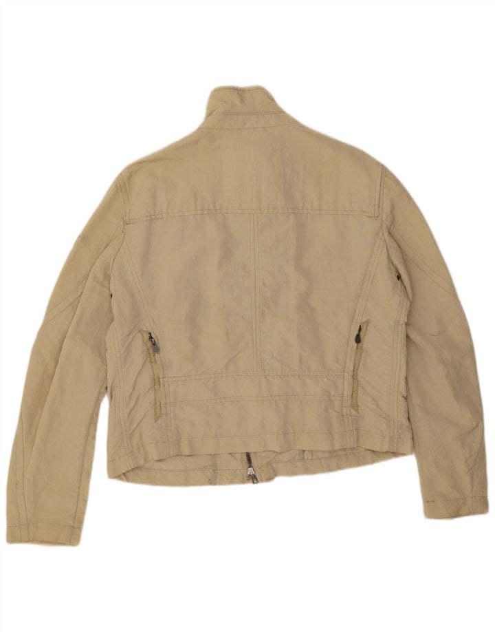 PEUTEREY Damen Crop Bomberjacke IT 54 3XL Beige Polyamid