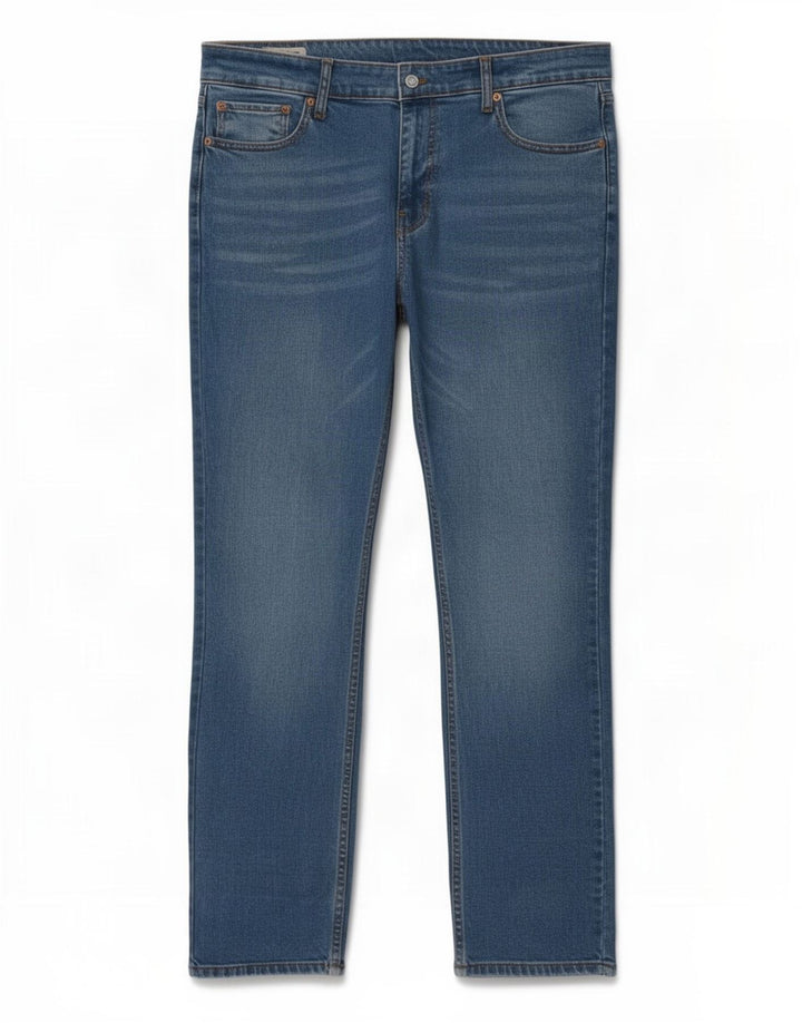 Levi's Herren 511 Slim Jeans W38 L32 Blaue Baumwolle