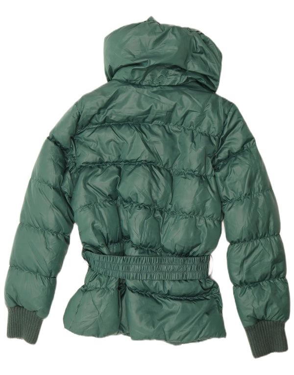 Sisley Damen Wattierte Jacke UK 16 Large Grün