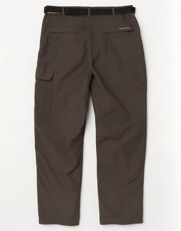 CRAGHOPPERS Gerade Cargohose für Herren, W34, L28, Grau, Polyester