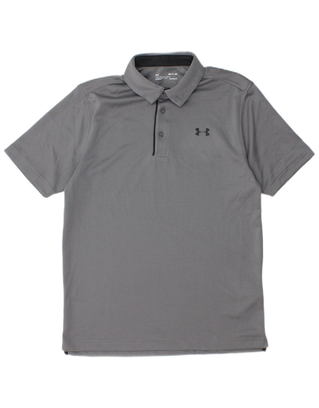 Under Armour Herren Heat Gear Poloshirt, Größe S, Grau, Polyester