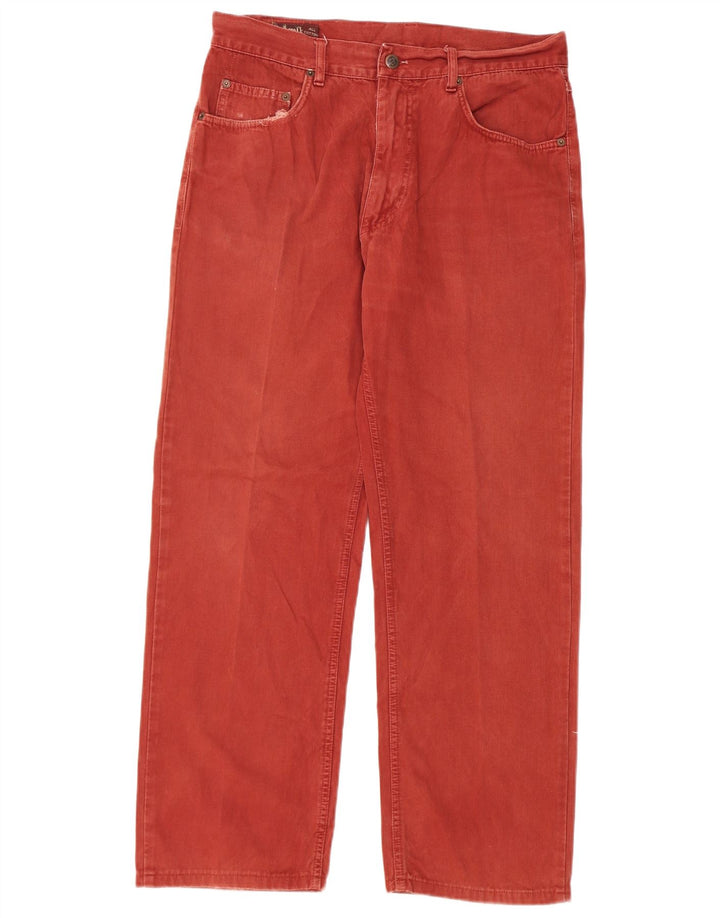 MARLBORO CLASSICS Gerade Freizeithose für Herren, W33, L29, Kastanienbraun, Baumwolle