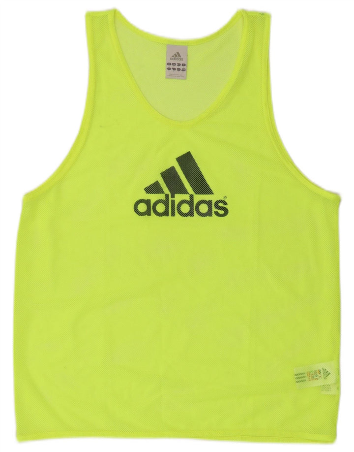 Adidas Herren Graphic Weste Top Small Gelb Polyester