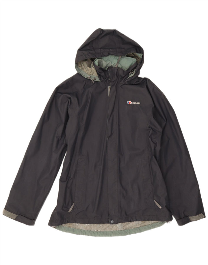 Berghaus Damen Regenjacke mit Kapuze UK 16 Large Marineblau Polyamid
