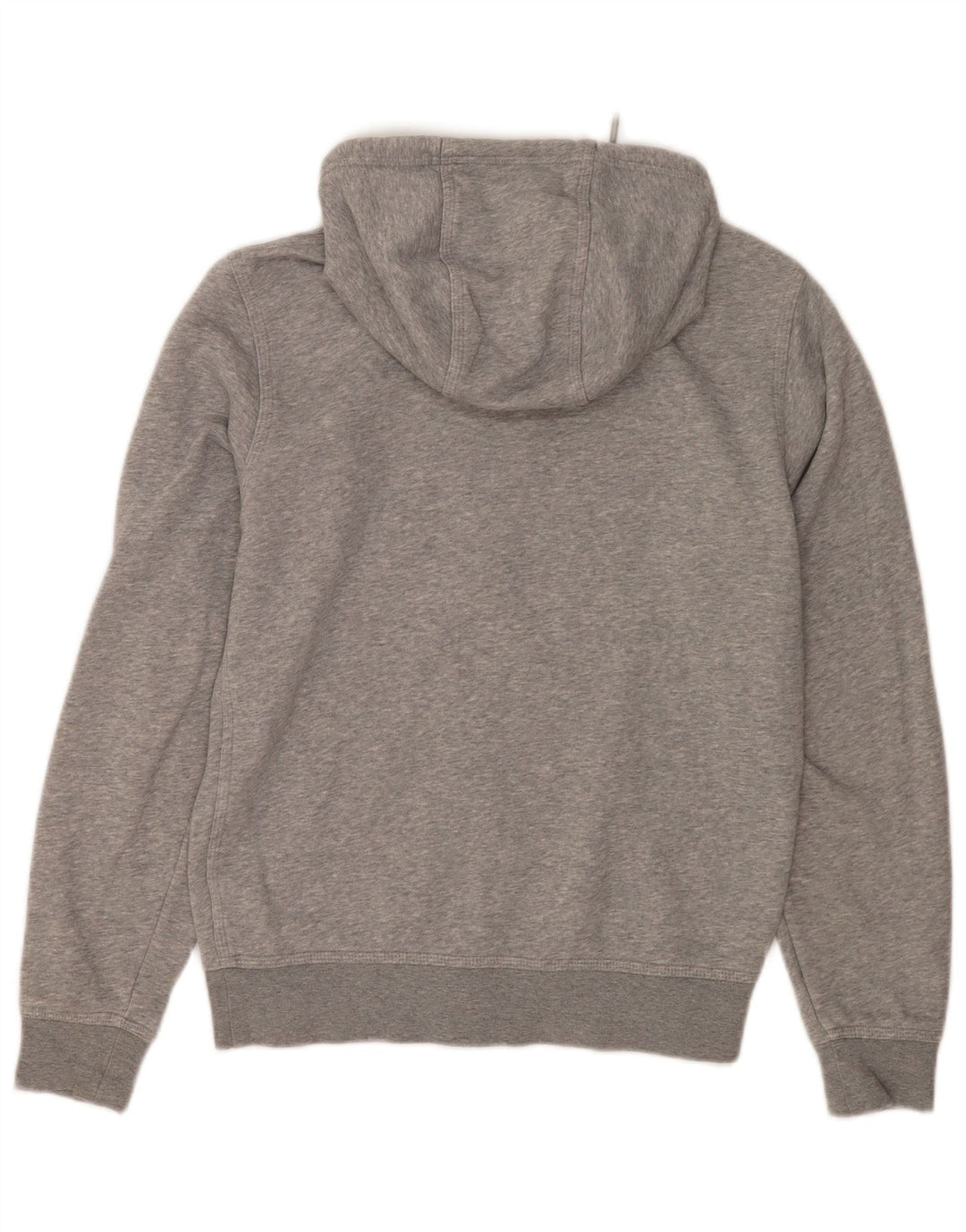Nike Herren-Kapuzenpullover mit Reißverschluss, klein, grau gefleckte Baumwolle