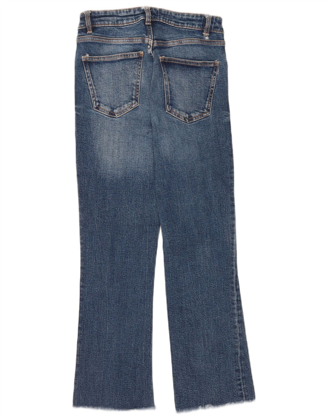 Zara Damen Bootcut Jeans EU 34 2XS W24 L25 Blau