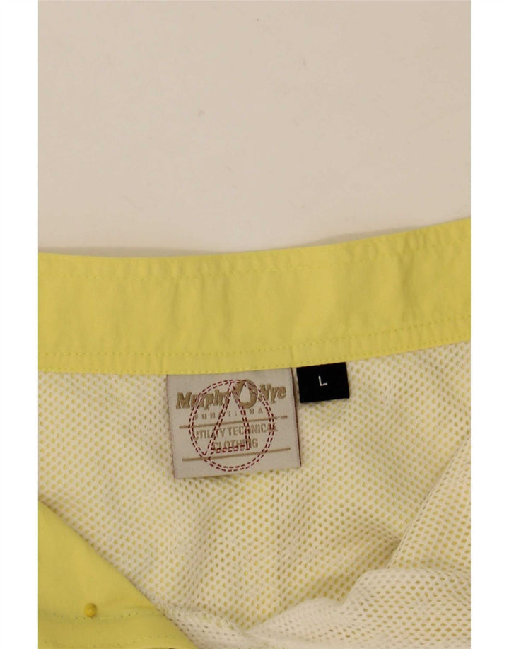 Murphy & Nye Damen Badeshorts UK 16 Large Gelb Polyamid