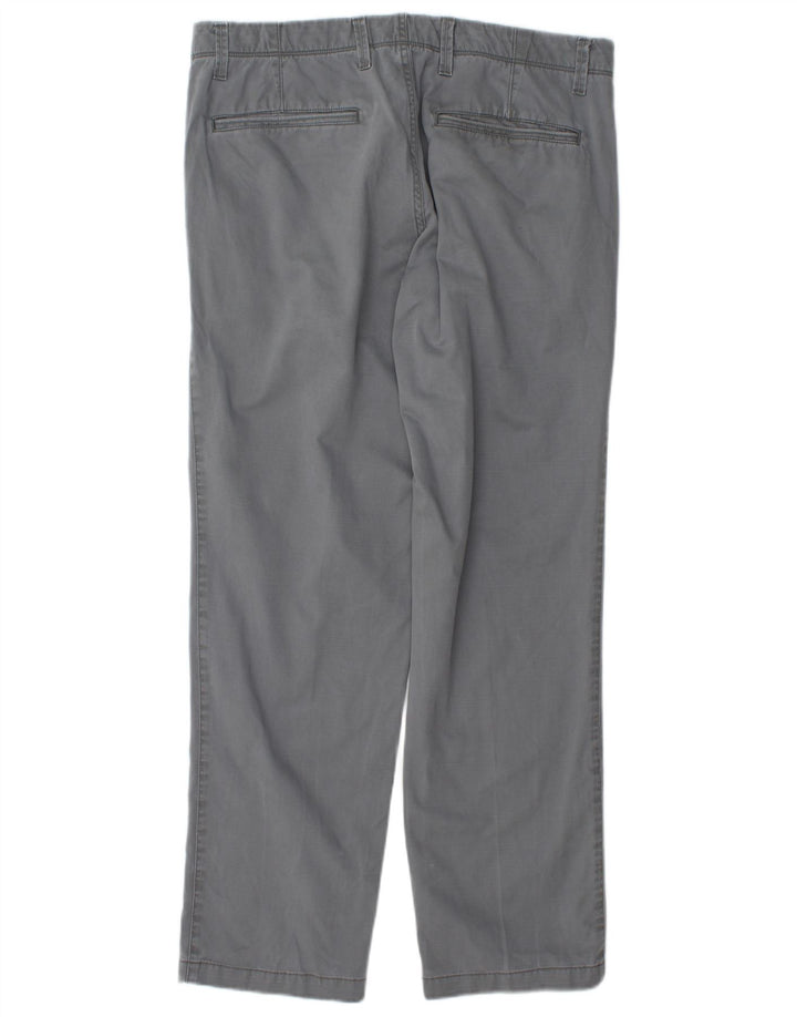 Gap gerade Chino-Hose für Herren, W34, L30, graue Baumwolle