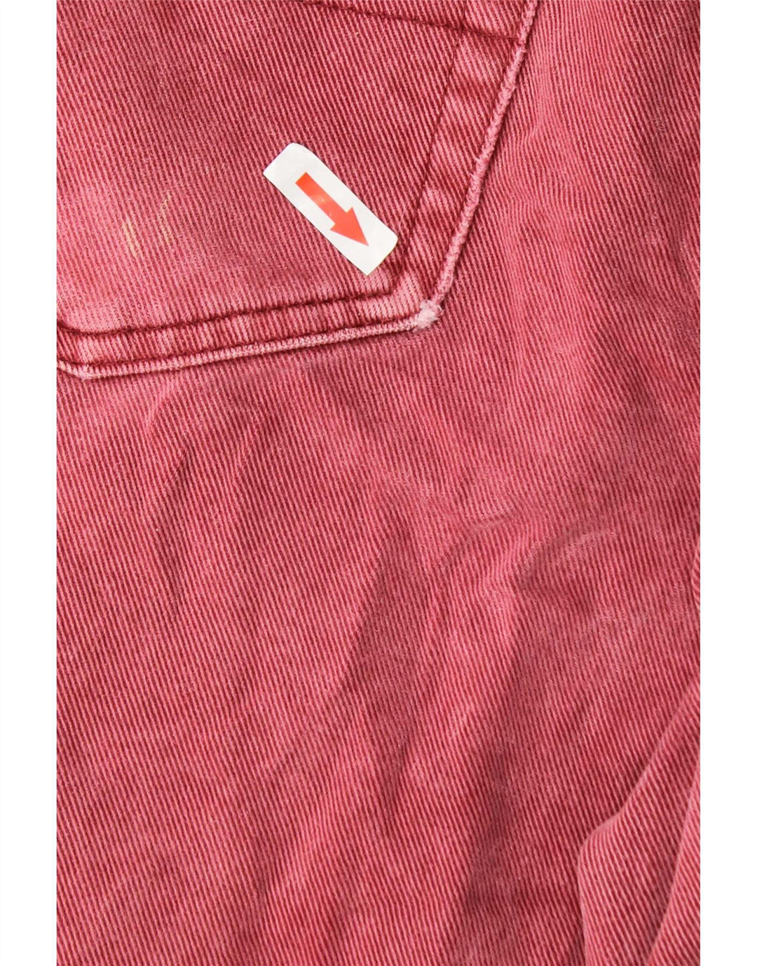 Trussardi Damen Straight Jeans W34 L30 Burgunderrot