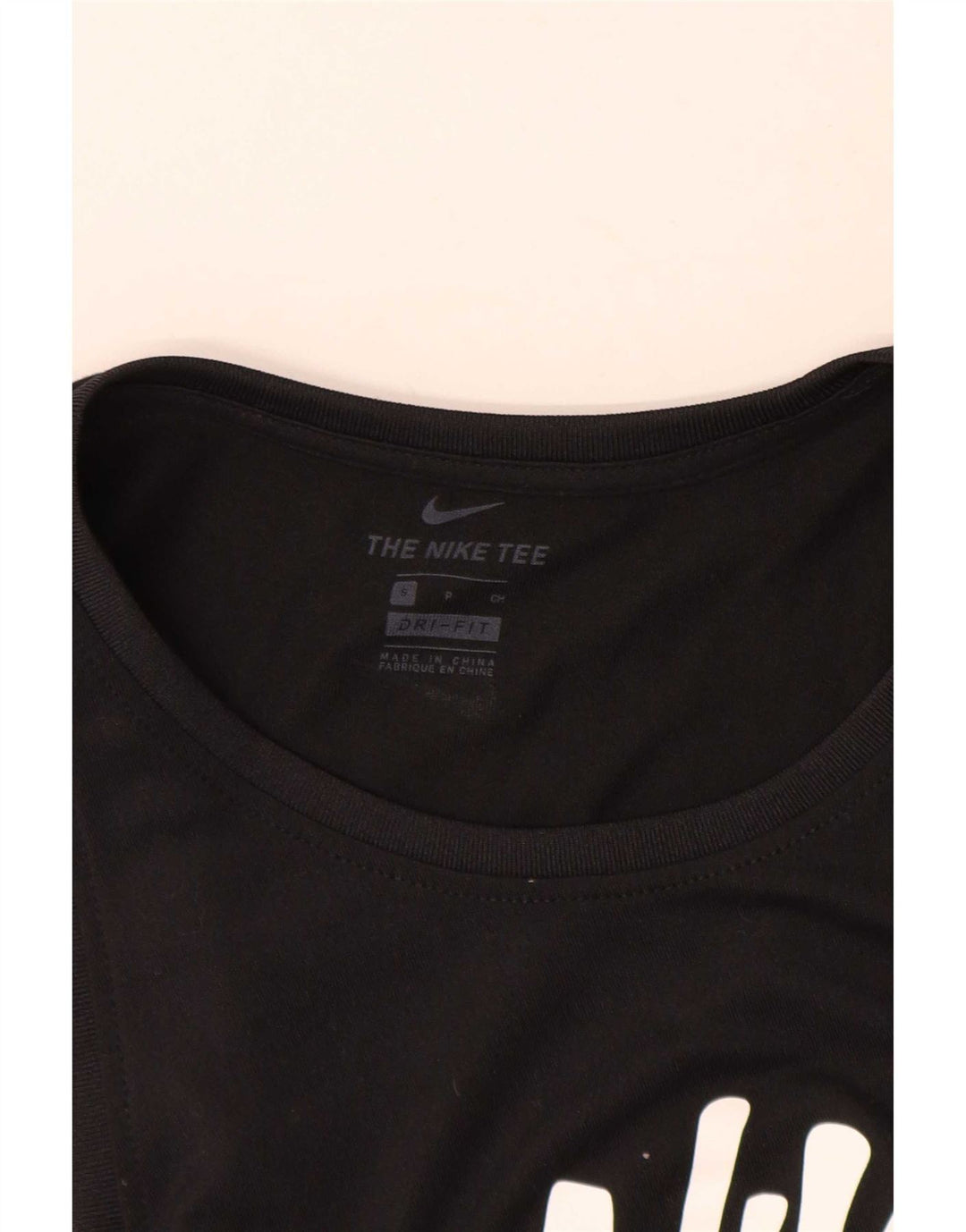 Nike Damen Graphic Vest Top UK 10 Small Schwarz
