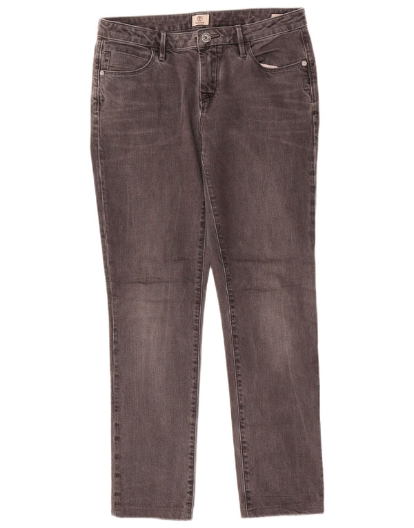 Timberland Damen Slim Jeans W27 L27 Graue Baumwolle